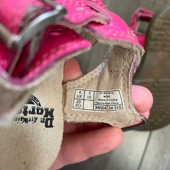 EUC Dr Martens baby sandals - Picture 4 of 5